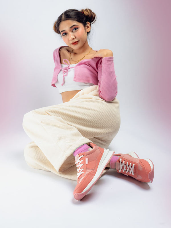 Bacco Bucci Bacca Bucci TAMRA Low-Top Women's Sneakers BLUSH PINK