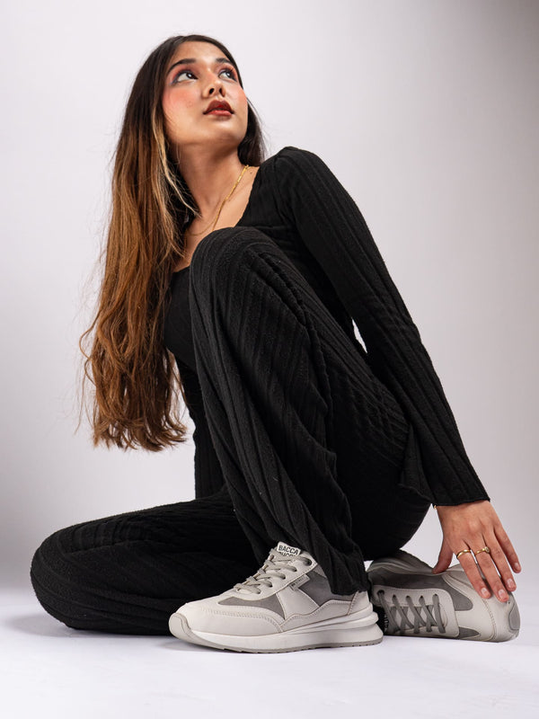 bacco bucci Bacca Bucci TAMRA Low-Top Women's Sneakers WHITE GREY