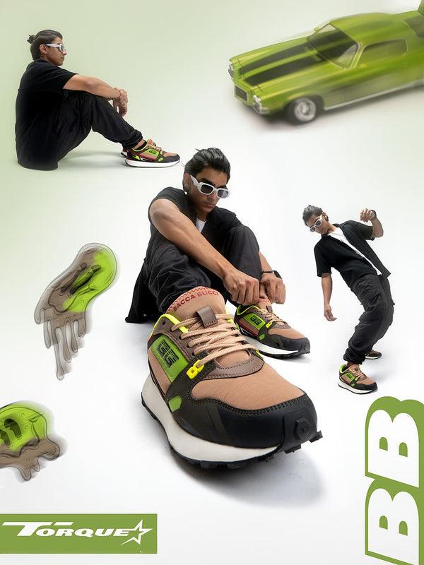 Bacco Bucci Bacca Bucci TORQUE Rugged Edge Activewear Sneakers NEON BLAZE