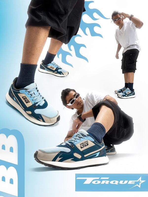 Bacco Bucci Bacca Bucci TORQUE Rugged Edge Activewear Sneakers TITAN BLUE