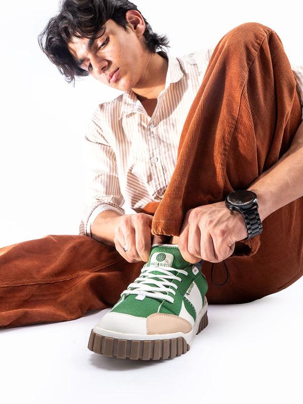 Bacco Bucci Bacca Bucci Urban Style METRO Sneakers METRO FOREST GREEN