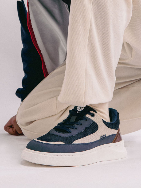 Bacco Bucci Bacca Bucci VIBE-STEP Men's Low-Top Sneakers NAVY