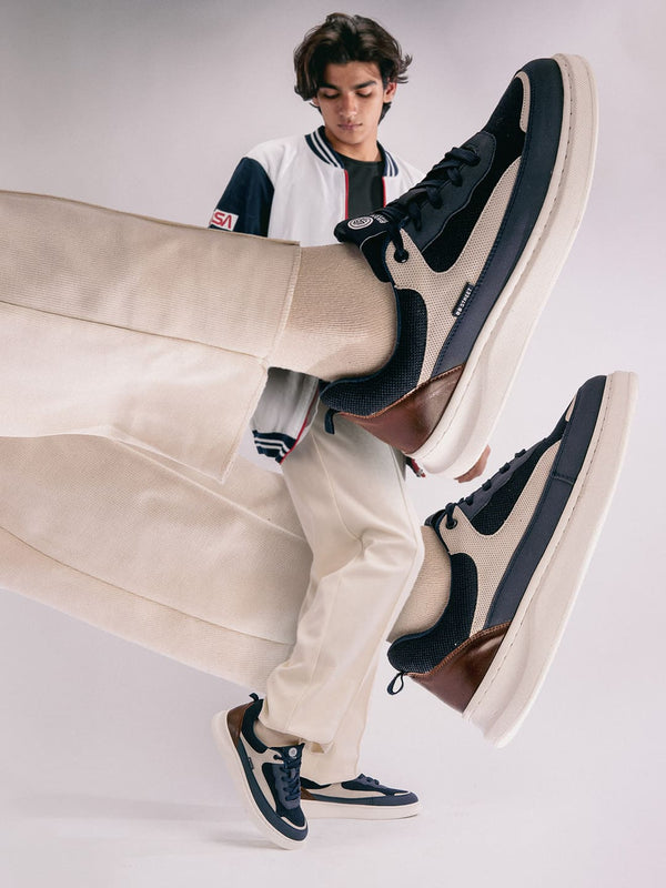 bacco bucci Bacca Bucci VIBE-STEP Men's Low-Top Sneakers NAVY