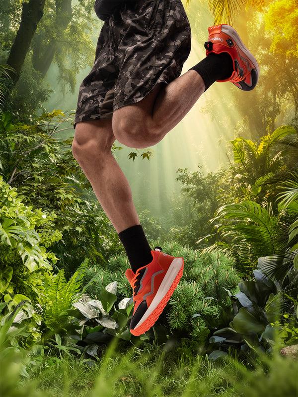 Bacco Bucci Bacca Bucci × Discovery – Venture Sneakers | Experience The World Collection WILD EMBER ORANGE