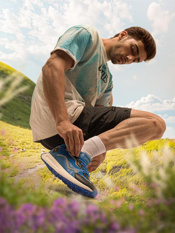 Bacco Bucci Bacca Bucci × Discovery – Venture Sneakers | Experience The World Collection SKY TRAIL BLUE