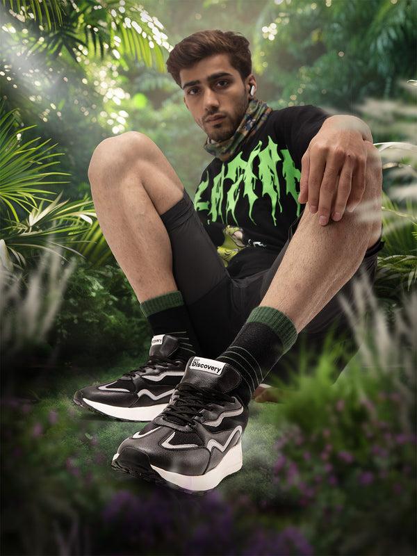 bacco bucci Bacca Bucci × Discovery – Venture Sneakers | Experience the World Collection NOCTURNAL BLACK