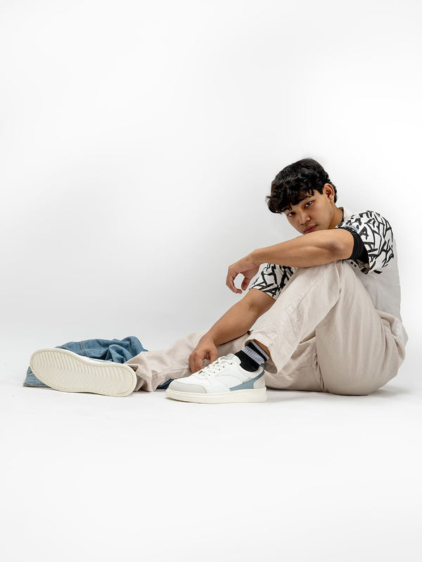 Bacco Bucci Bacca Bucci Zypher Men's Low-Top Sneakers ARCTIC SKY BLUE