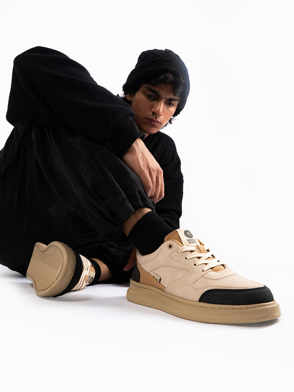 Bacco Bucci Bacca Bucci Zypher Men's Low-Top Sneakers BEIGE