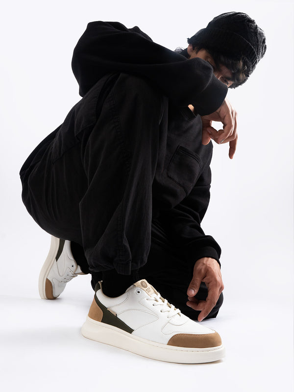 Bacco Bucci Bacca Bucci Zypher Men's Low-Top Sneakers OASIS TAN