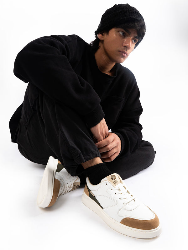 Bacco Bucci Bacca Bucci Zypher Men's Low-Top Sneakers OASIS TAN