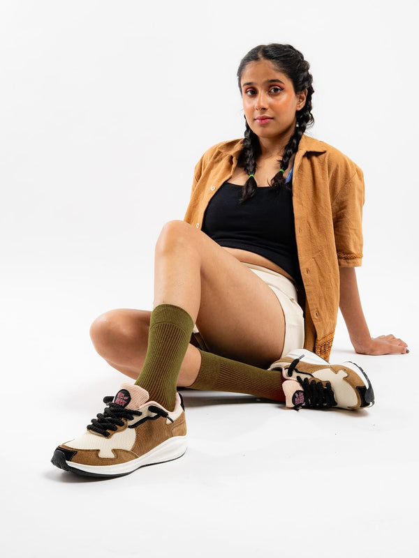 Bacco Bucci JERRY - Sneaky Sweet | Tom & Jerry X Bacca Bucci Women’s Sneakers TOFFEE CREAM