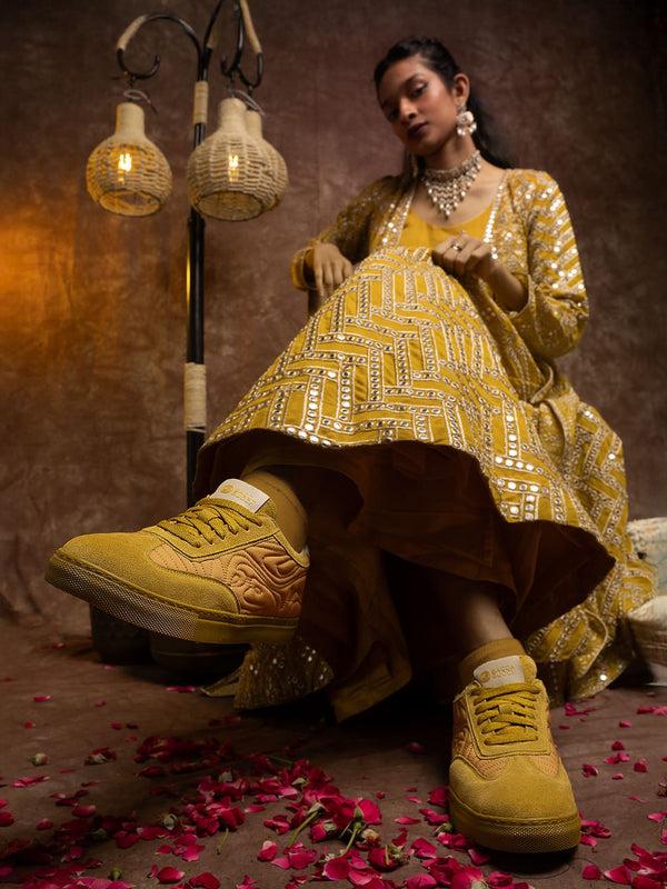 Bacco Bucci RANGREZA ETHNIC By Bacca Bucci – Sneakers For Indian Festive & Ethnic Wear HALDI