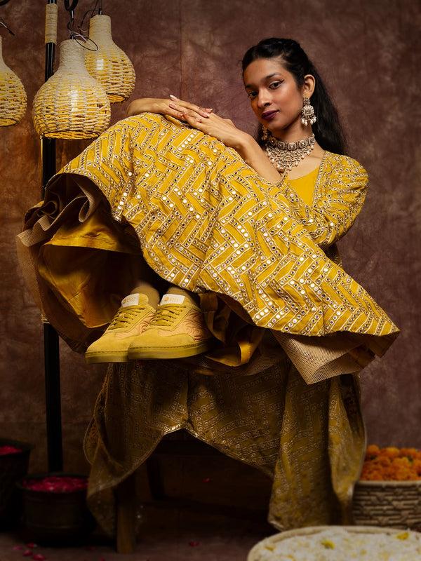 Bacco Bucci RANGREZA ETHNIC By Bacca Bucci – Sneakers For Indian Festive & Ethnic Wear HALDI