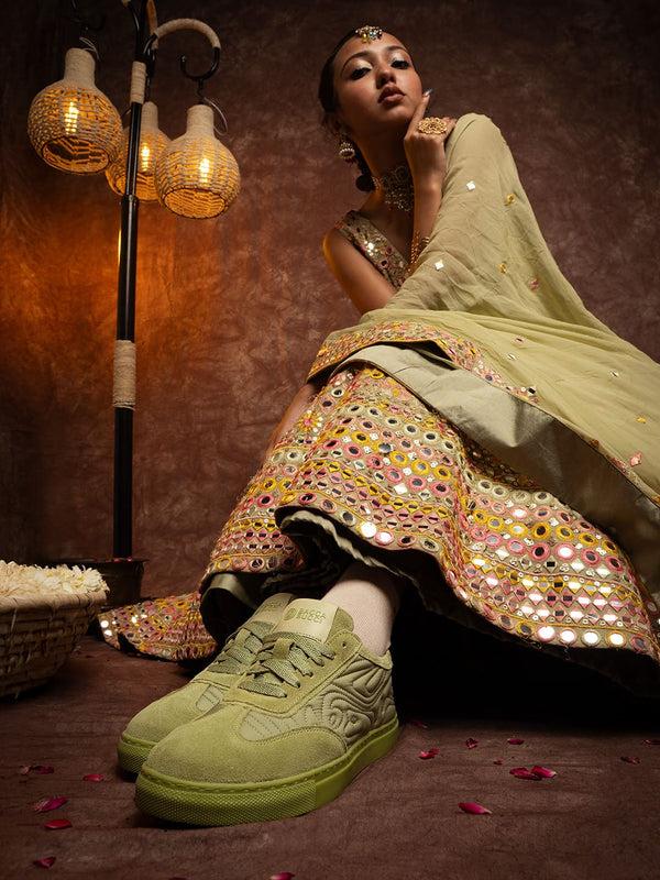 Bacco Bucci RANGREZA ETHNIC By Bacca Bucci – Sneakers For Indian Festive & Ethnic Wear NEEM
