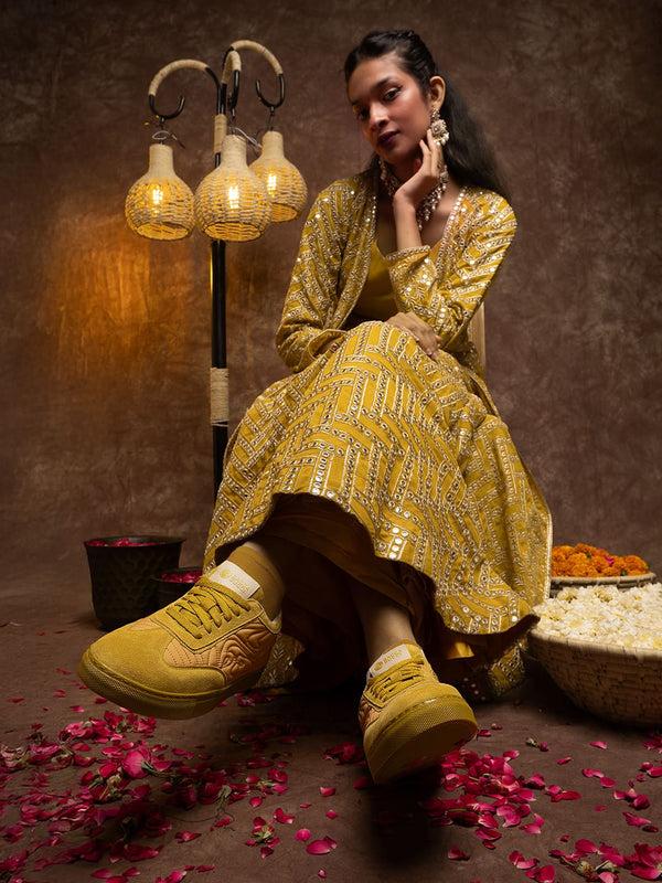 bacco bucci RANGREZA ETHNIC by Bacca Bucci – Sneakers for Indian Festive & Ethnic Wear HALDI