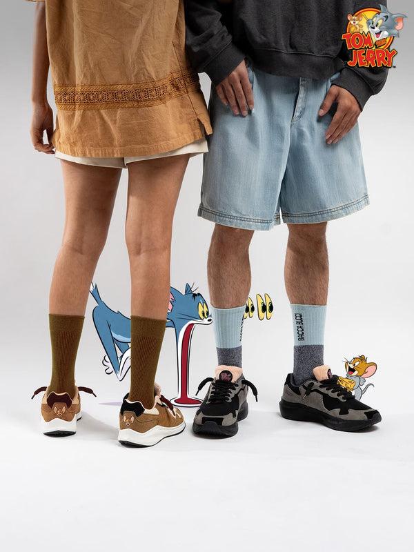 Bacco Bucci TOM - Stealth Moves | Tom & Jerry X Bacca Bucci Men’s Sneakers SHADOW SLATE