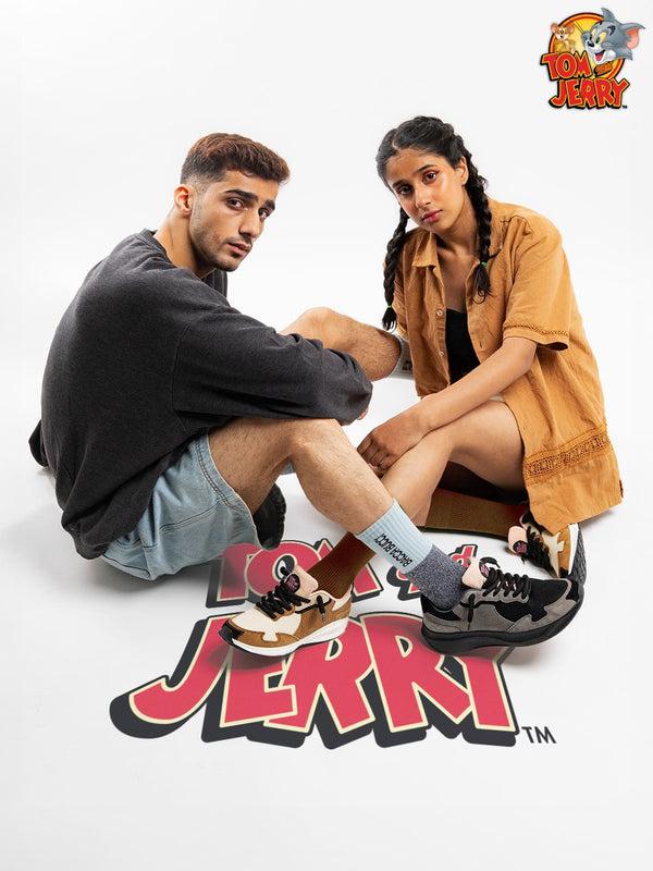 bacco bucci TOM - Stealth Moves | Tom & Jerry x Bacca Bucci Men’s Sneakers SHADOW SLATE