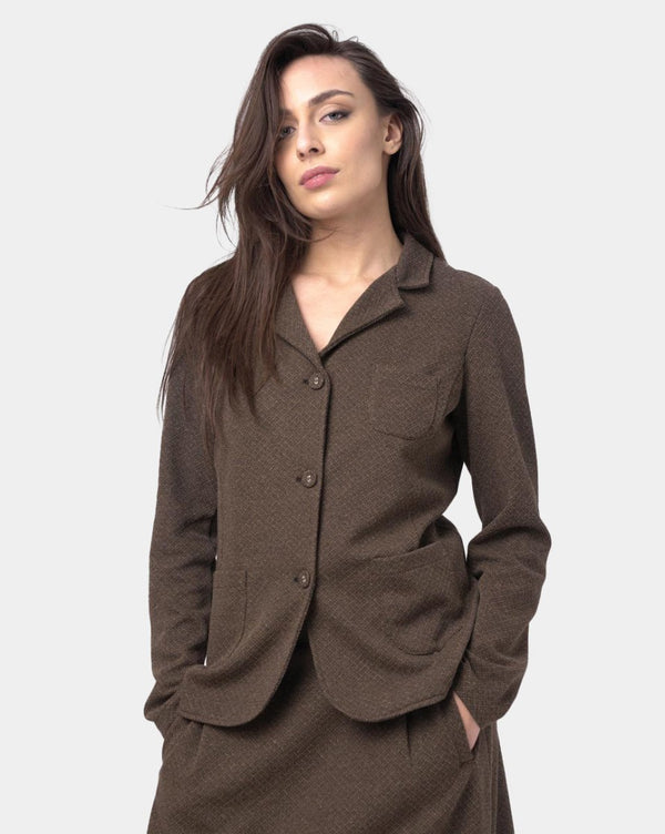 Baci 3 Pocket Vintage Style Blazer Black