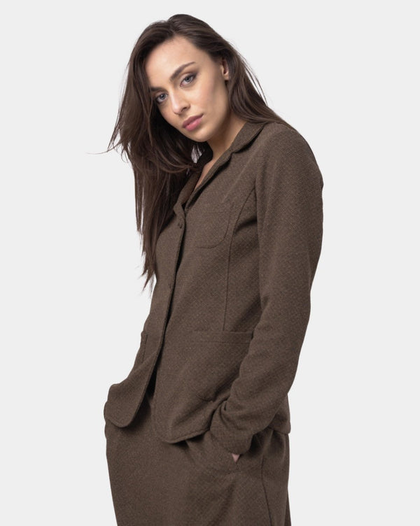 Baci 3 Pocket Vintage Style Blazer Black