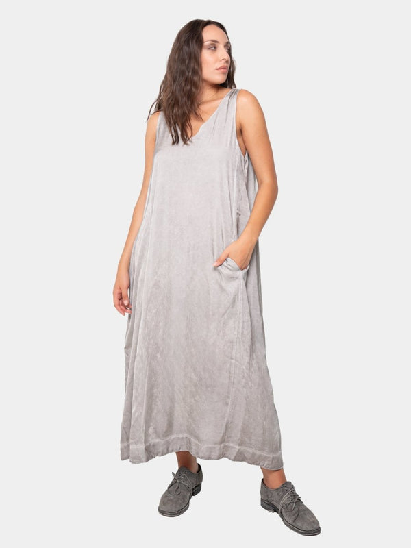 Baci Amphora V Neck Tank Dress Gold