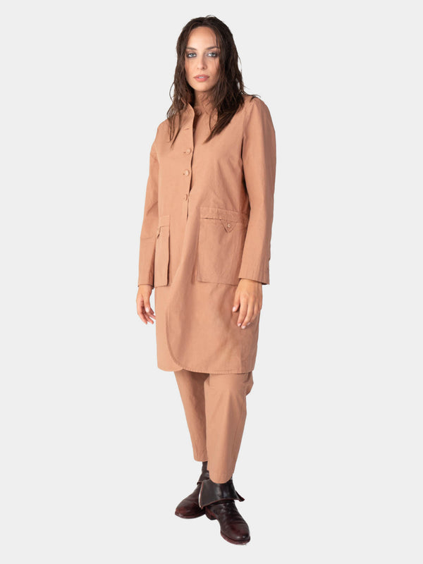 baci Bellow Pocket Longline Jacket Mare