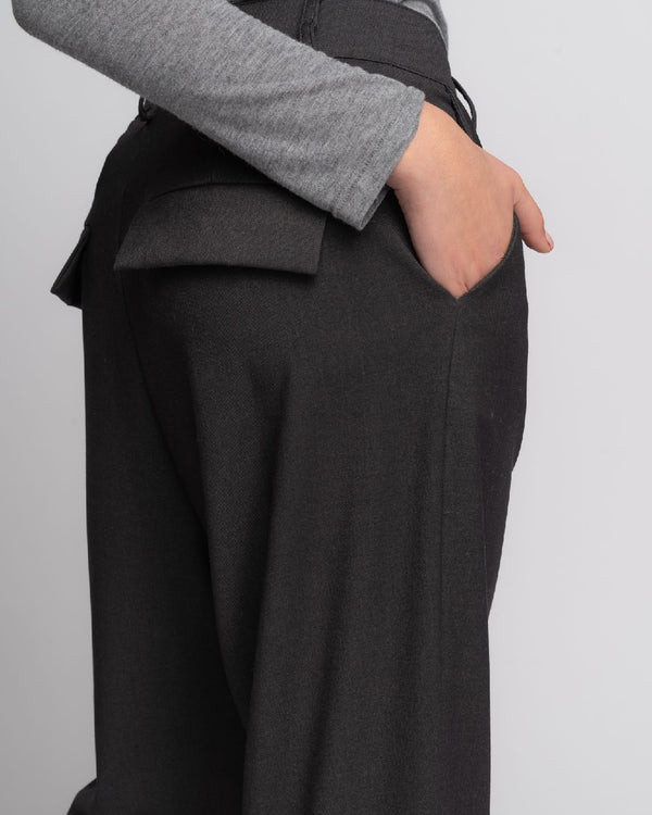 Baci Classic Cuffed Pant Offwhite