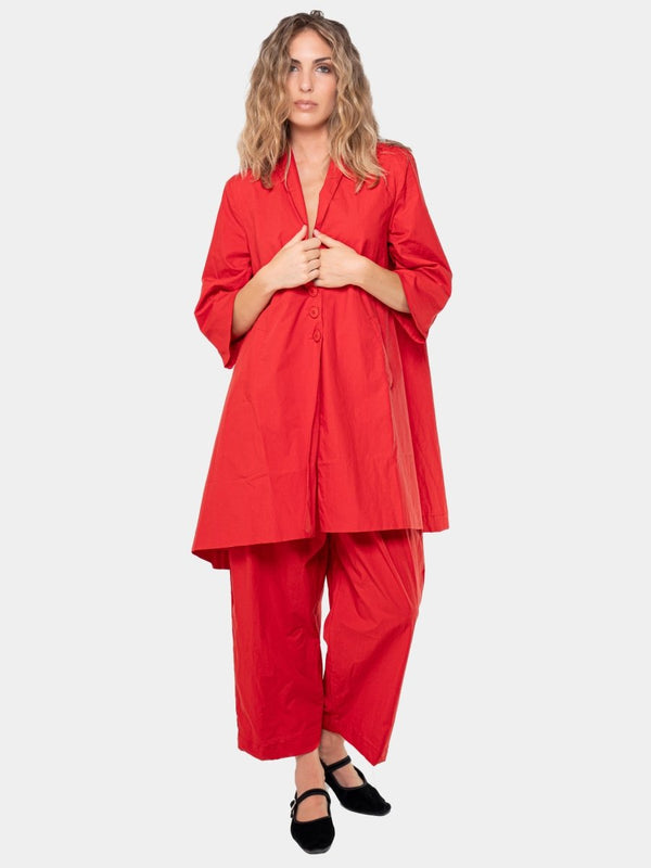 Baci Cotton 3/4 Sleeve Shawl Black