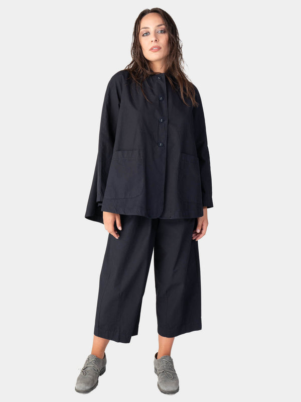 Baci Cotton 4 Button Swing Jacket Mare