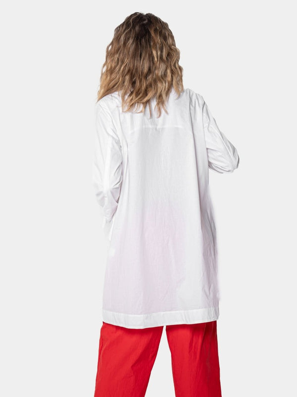 Baci Cotton Longsleeve Shawl Black