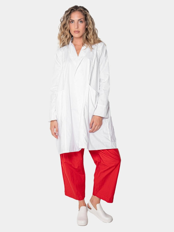 Baci Cotton Longsleeve Shawl Black