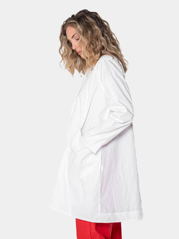 Baci Cotton Longsleeve Shawl Black