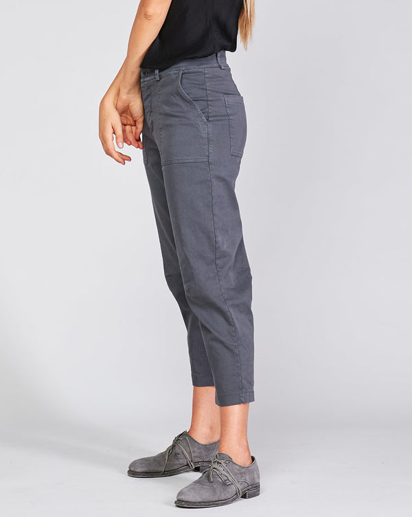 Baci Cotton Patch Pocket Work Pants Camel