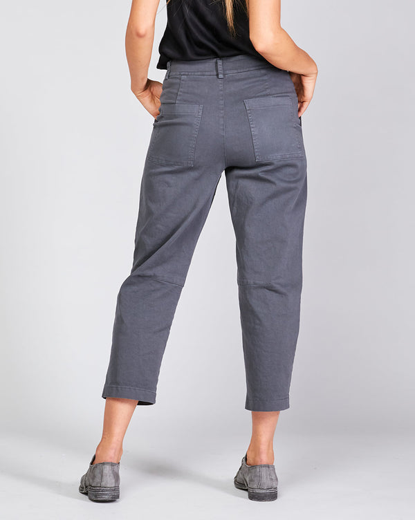 Baci Cotton Patch Pocket Work Pants Camel