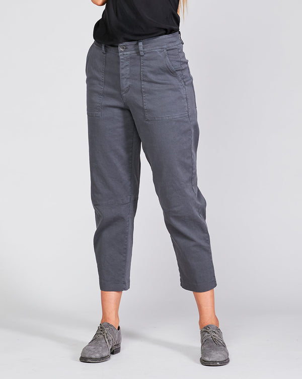 baci Cotton Patch Pocket Work Pants Camel