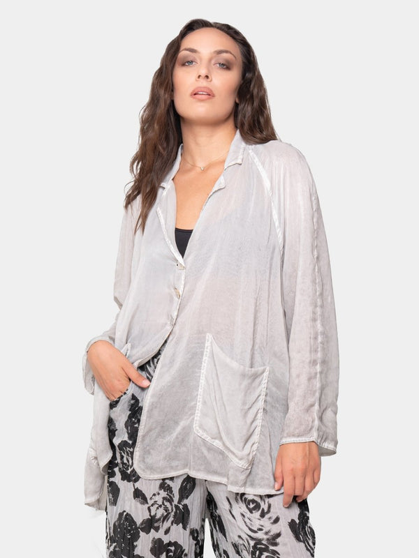 baci Double Layer Raglan Jacket Gold