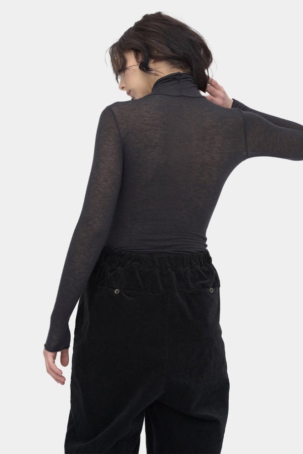 Baci Elastic Seamed Cotton Bottoms Espresso