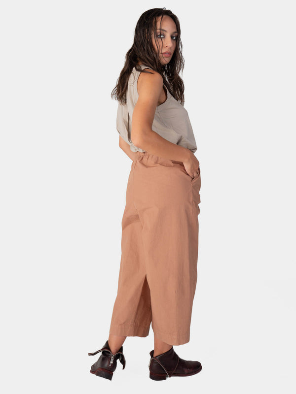 Baci Elastic Waist Cotton Culottes Mare