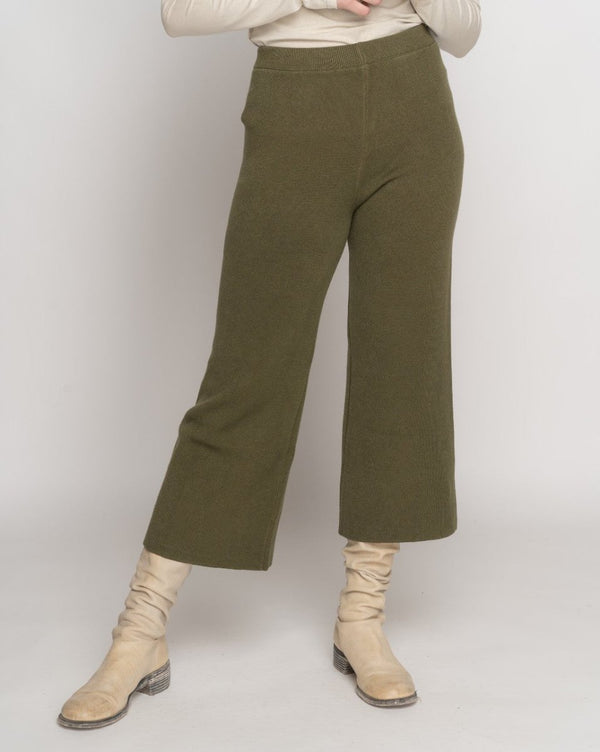 baci Elastic Wide-Leg Sweatpant Grey