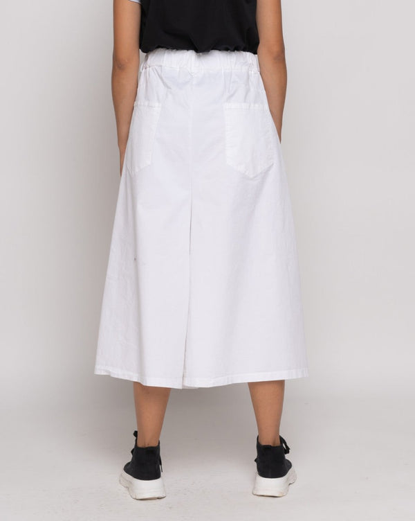 Baci Elastic Wide Leg Trouser Beige