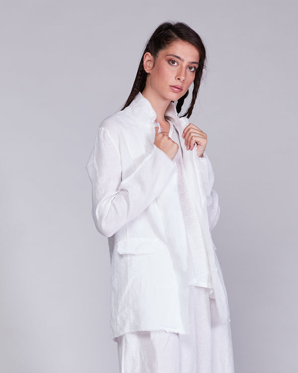 Baci Linen Jacket Juta