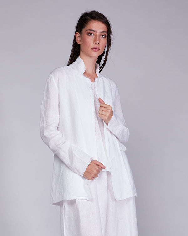 baci Linen Jacket Juta