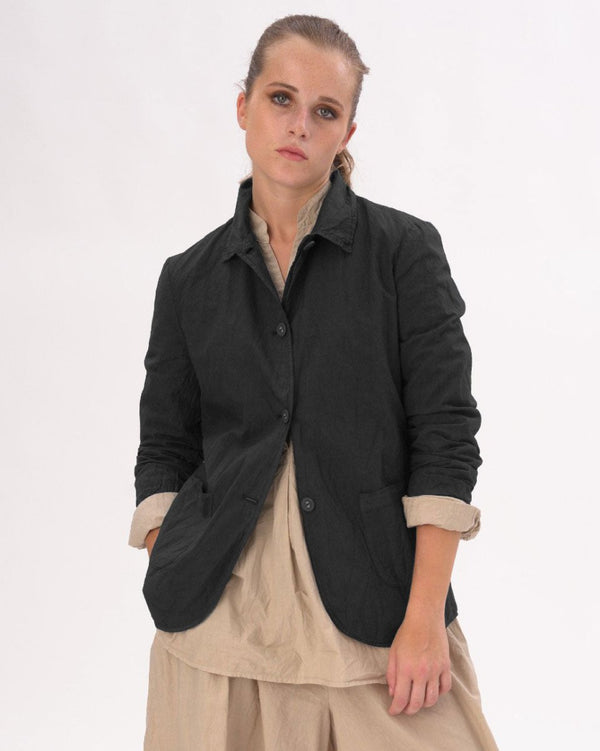 Baci Organic Cotton Up Wind Jacket Deep Blue