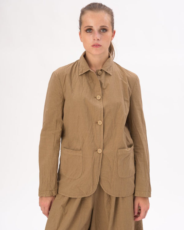 Baci Organic Cotton Up Wind Jacket Deep Blue