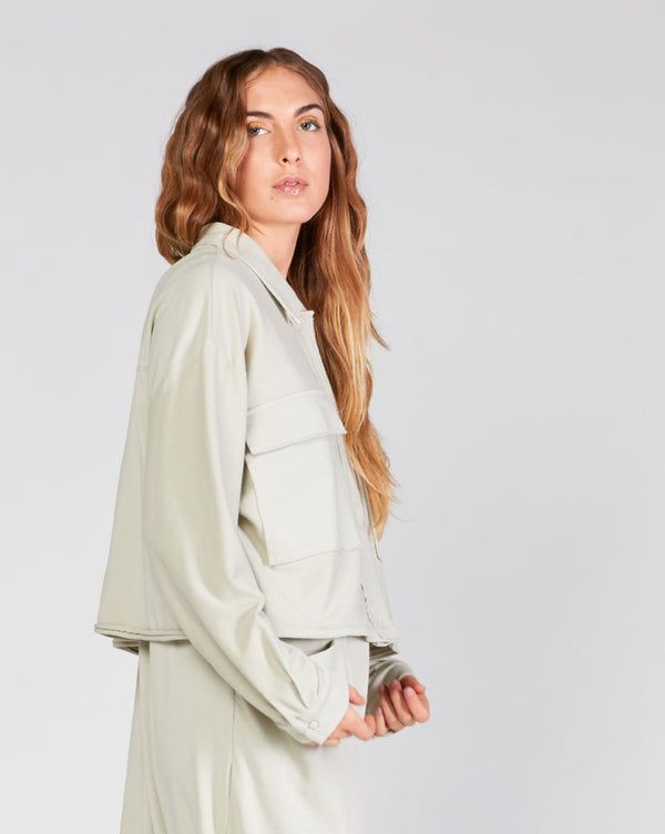 Baci Oversized Pocket Jacket Camel