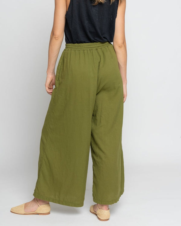 Baci Palazzo Sweatpants Corn