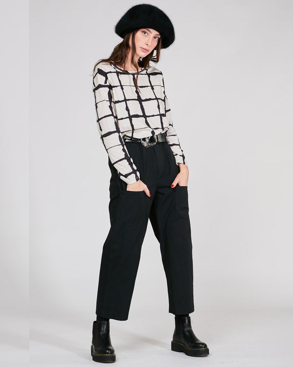 Baci Patch Pocket Cargo Pant Beige