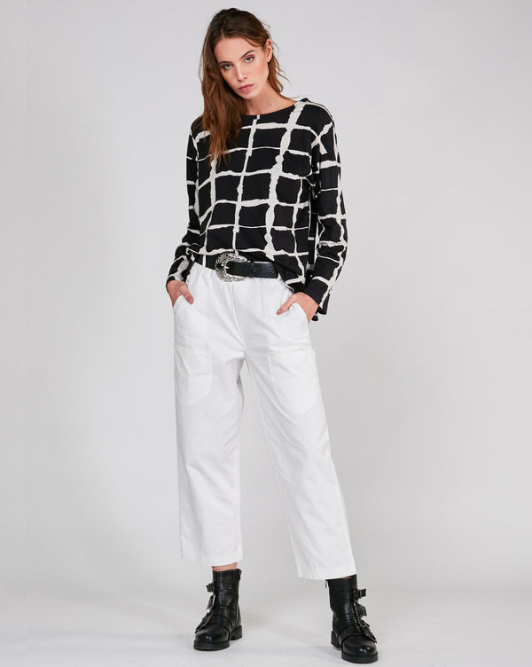 Baci Patch Pocket Cargo Pant Beige