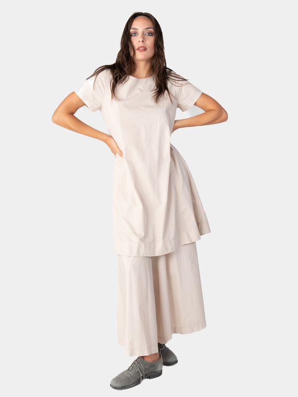 Baci Round Neck Organic Cotton Day Dress Mare