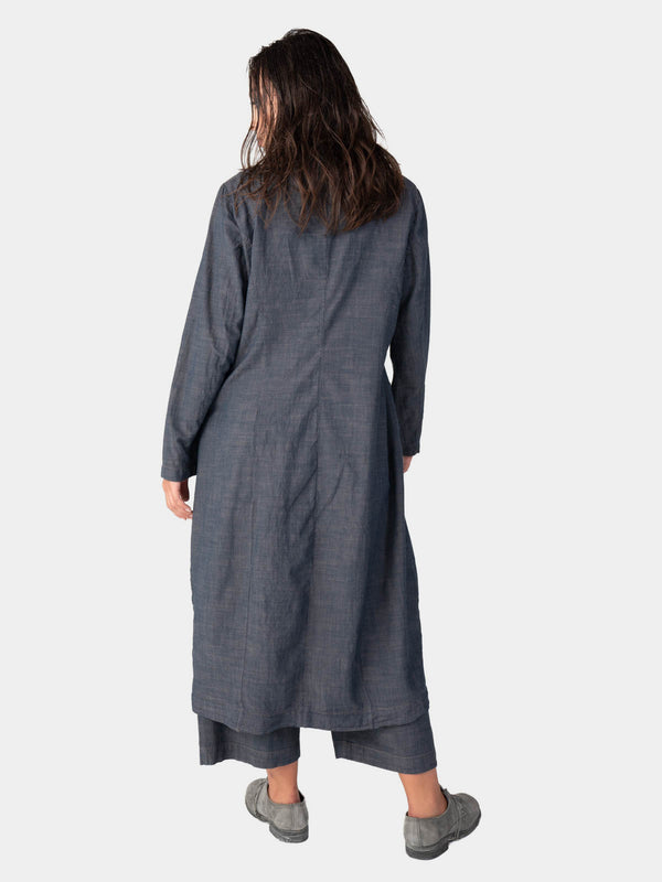 Baci Ruched Open Front Cardigan Cappuccino