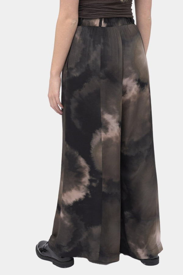 Baci Tie-Dye Maxi Pants Multi Brown
